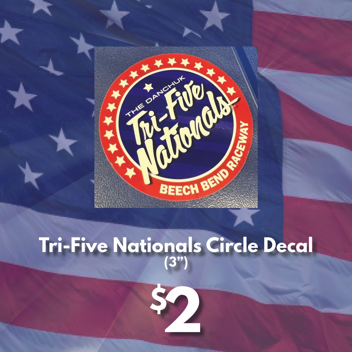 TriFive Nationals Circle Decal